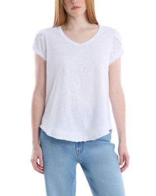 Wilt Clothing Eyelet Cap Sleeve Top