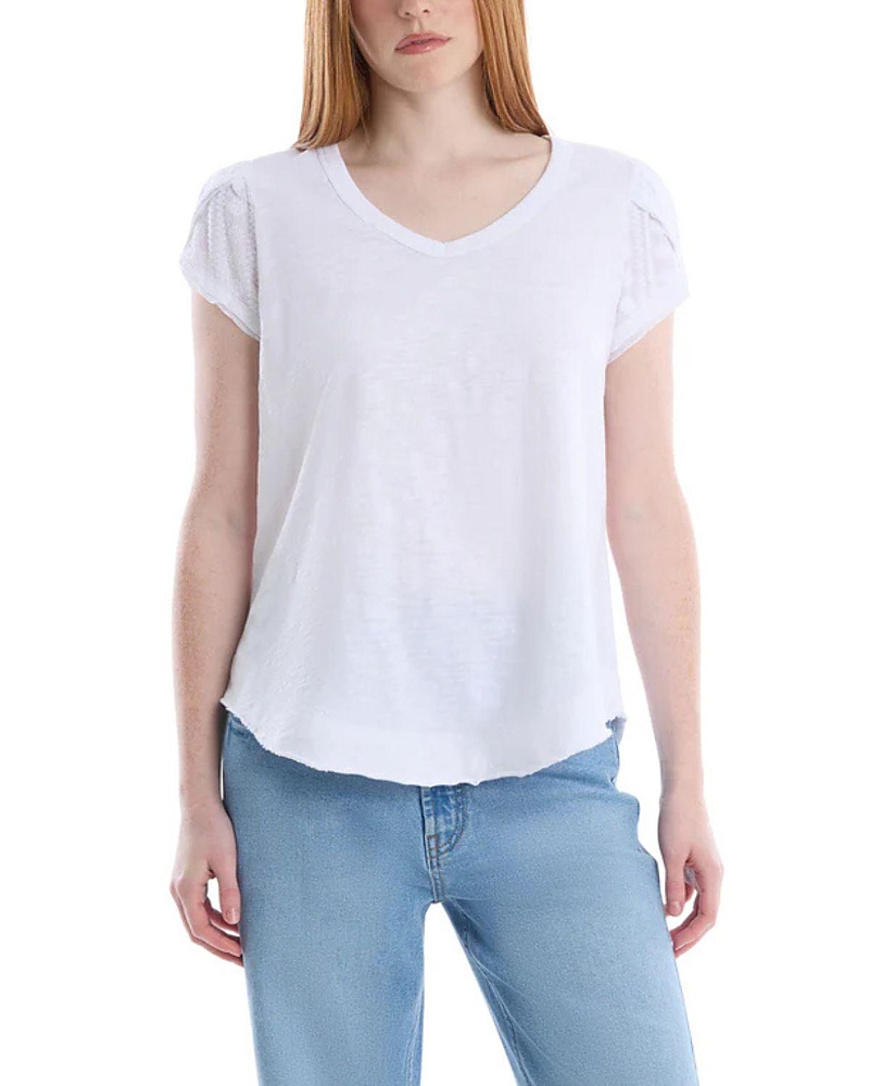 Wilt Clothing Eyelet Cap Sleeve Top