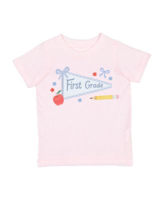 Girls' First Grade Pennant Short Sleeve T-Shirt - Big Kid