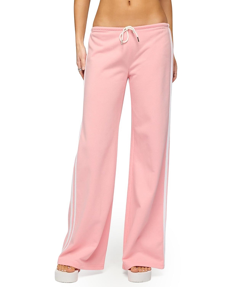 Edikted Cammile Contrast Stripe Sweatpants