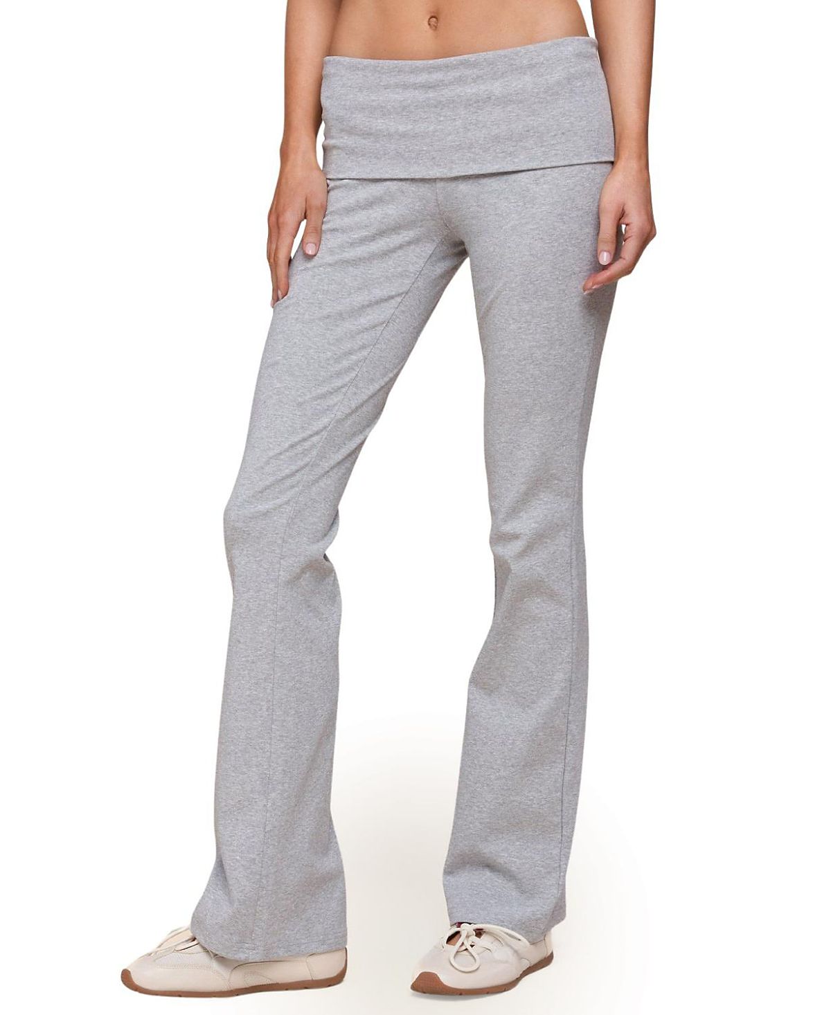 Edikted Ivanne Foldover Flared Pants