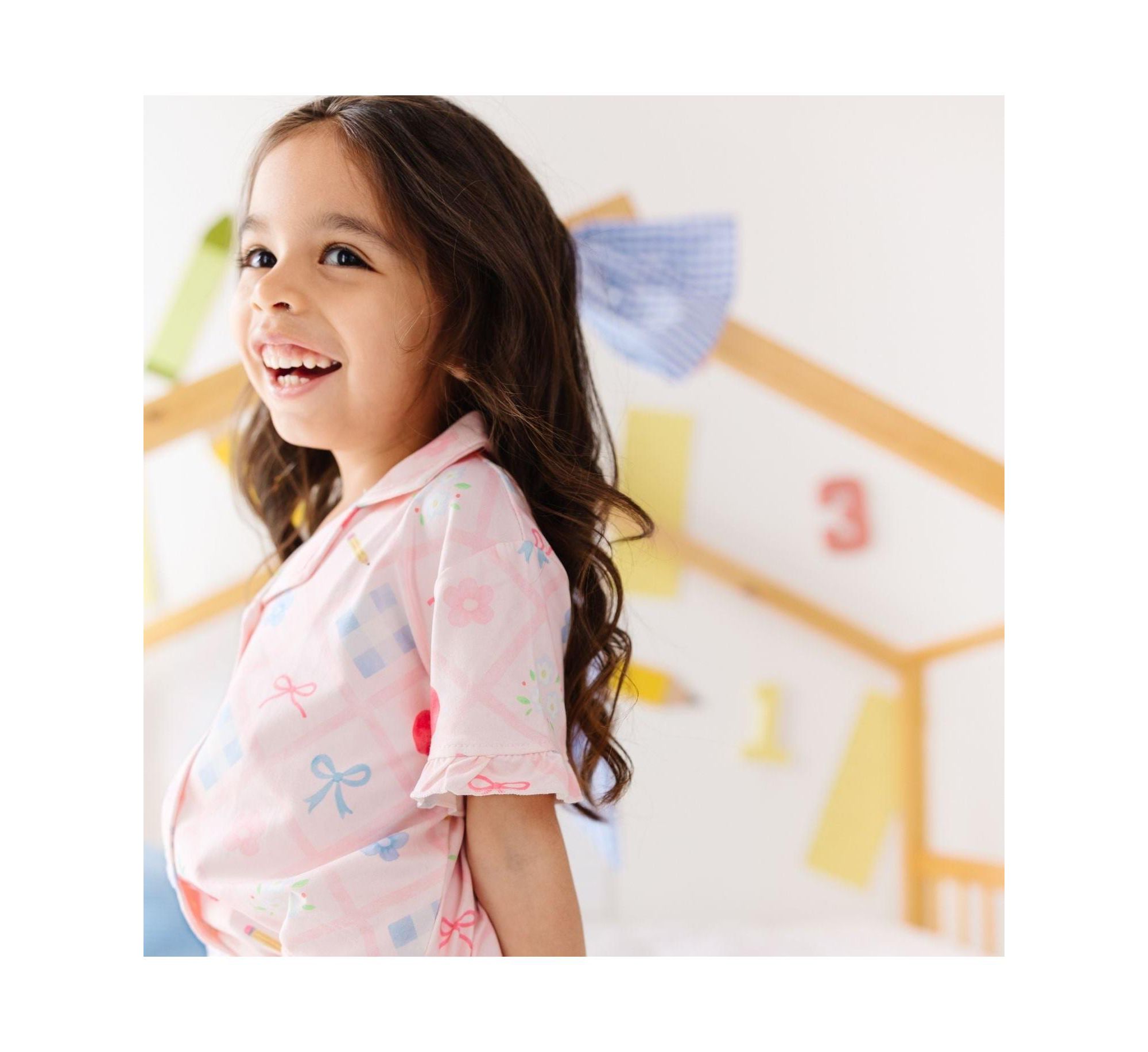 Girls' Back To School Trellis Lounge Set - Little Kid, Big Kid — Image 3