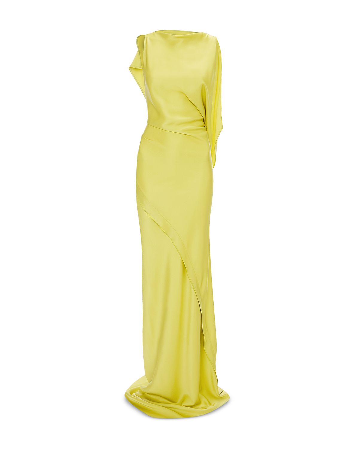 Victoria Beckham Sleeveless Draped Gown
