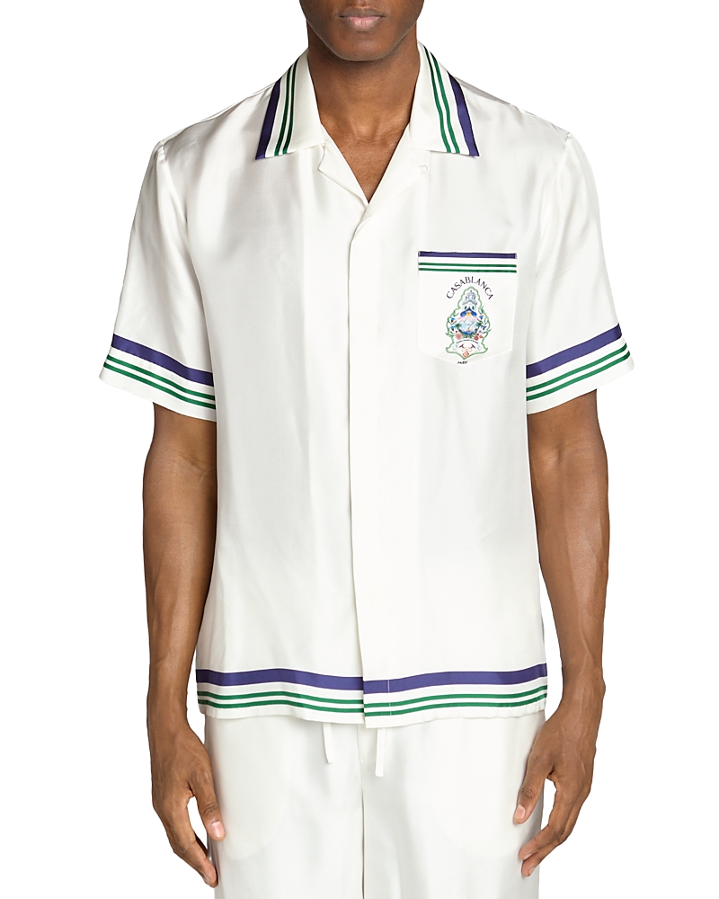 Casablanca Hotel Emblem Pocket Shirt