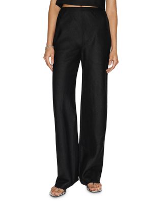 Gale Linen Mid Rise Pants