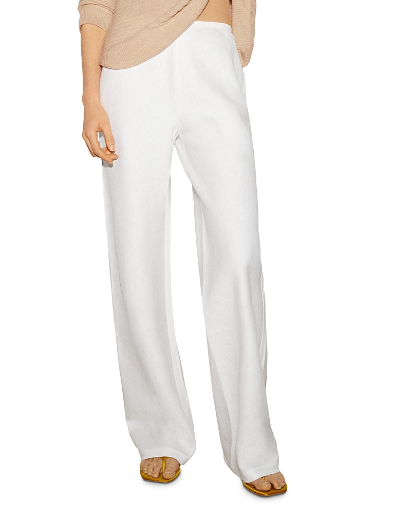 Reformation Gale Linen Mid Rise Pants