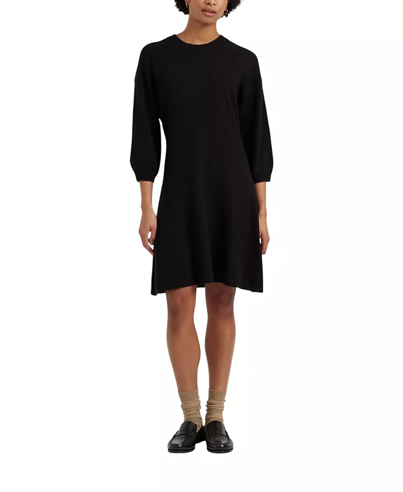 Chinti & Parker Women's Wool-Cashmere Wide-Sleeve Dress