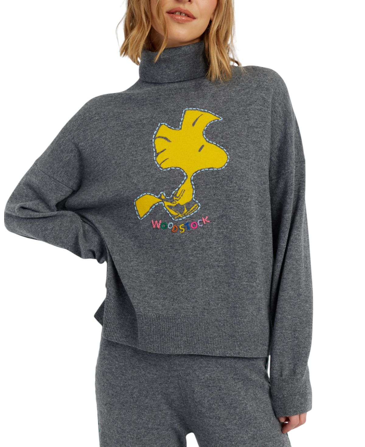 Chinti & Parker Women's Wool-Cashmere Woodstock Roll Neck Sweater