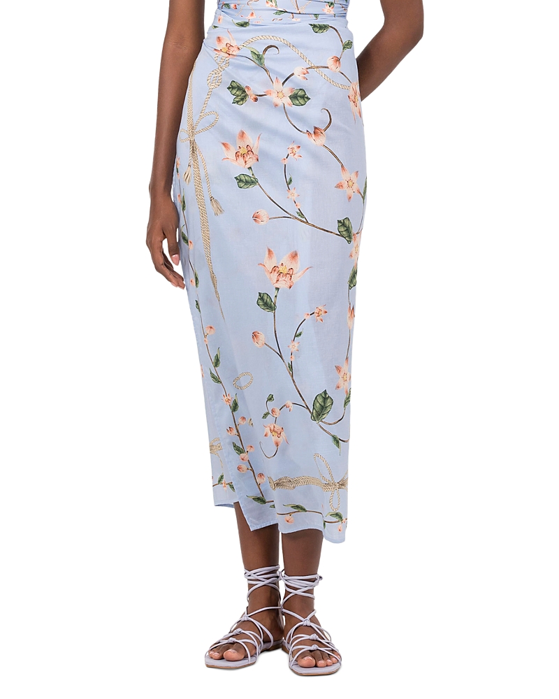 Agua by Agua Bendita Wrap Skirt Swim Cover-Up