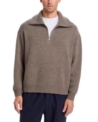 Retro Half Zip Polo Sweater