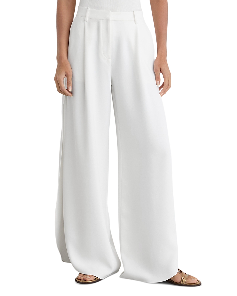 Reiss Petite Wide Leg Trousers