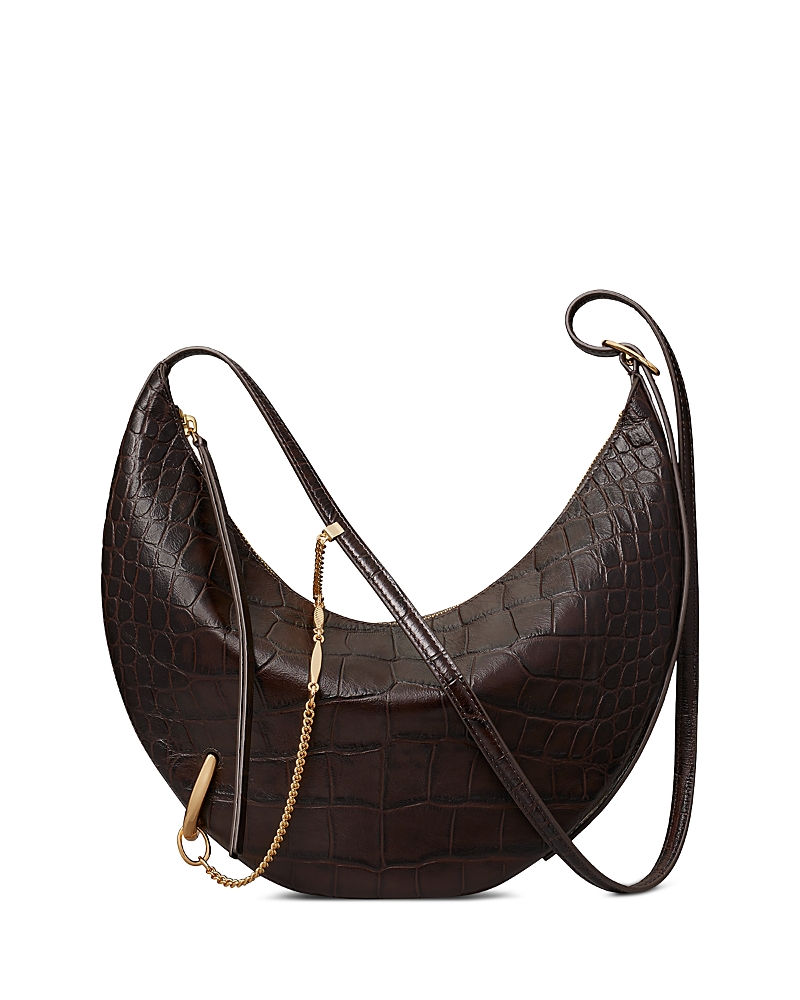 Tory Burch Pierced Embossed Leather Crossbody