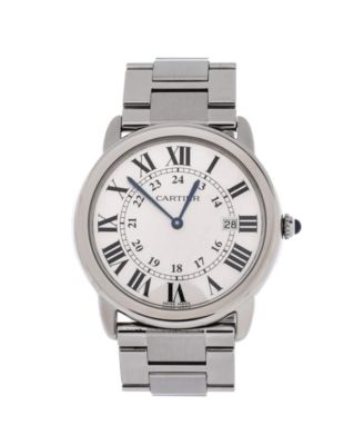  Ronde Solo de Cartier Quartz Watch in Stainless Steel 36mm