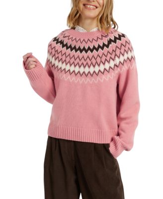  Women's Wool-Cashmere Fair Isle Sweater