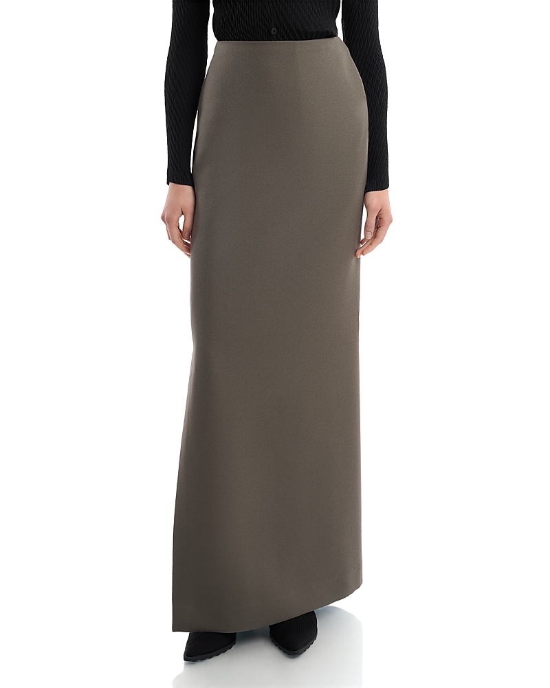 Issey Miyake Calligraph Gathered Maxi Skirt