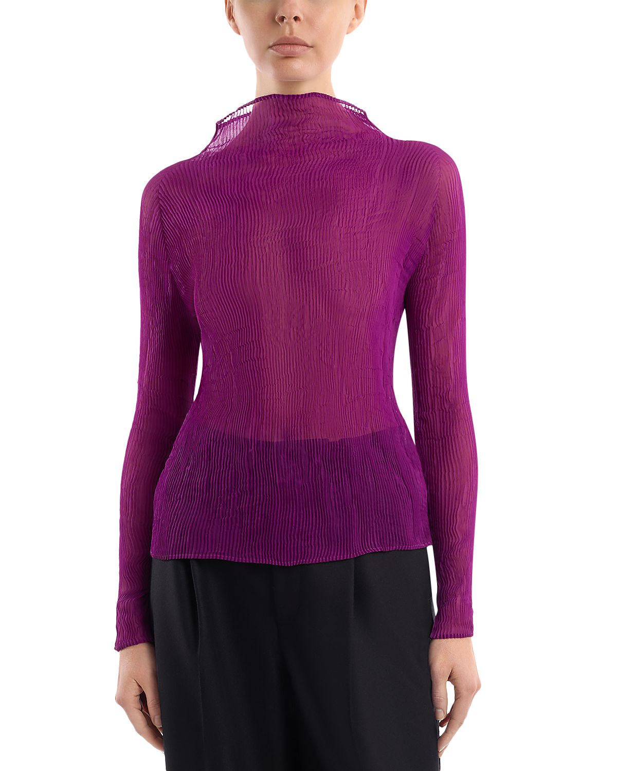 Issey Miyake Chiffon Twist 2 Top