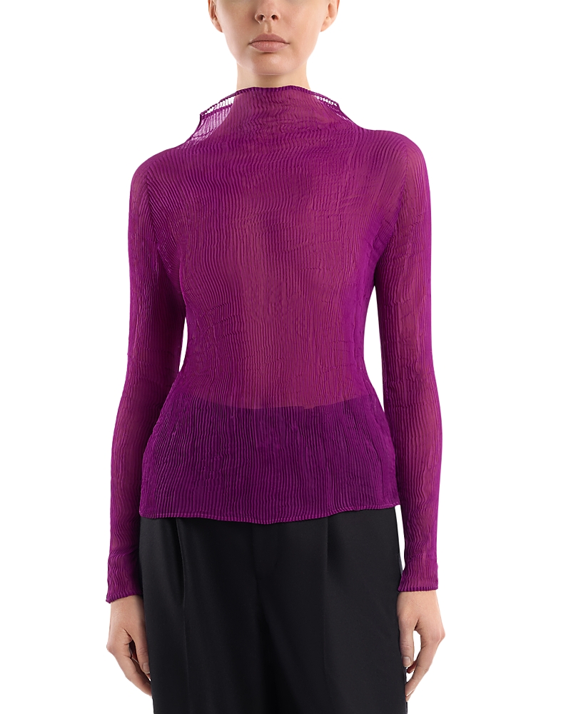 Issey Miyake Chiffon Twist 2 Top