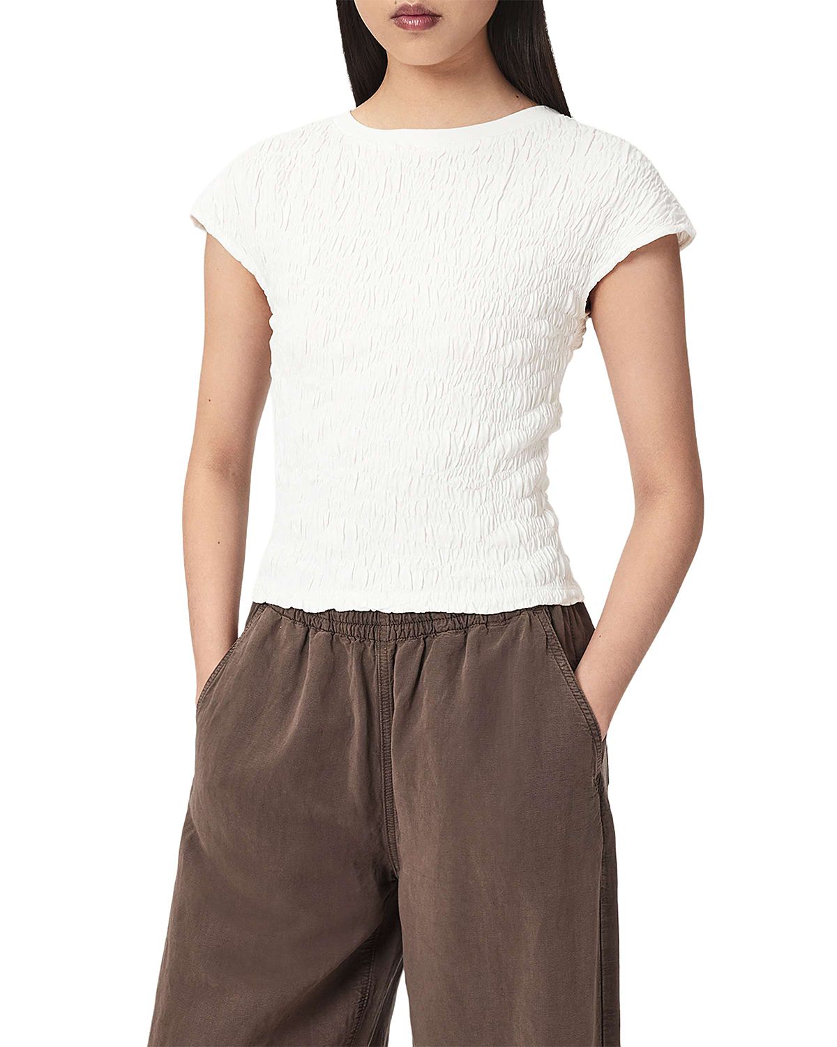 Allsaints Luna Crinkle Tee