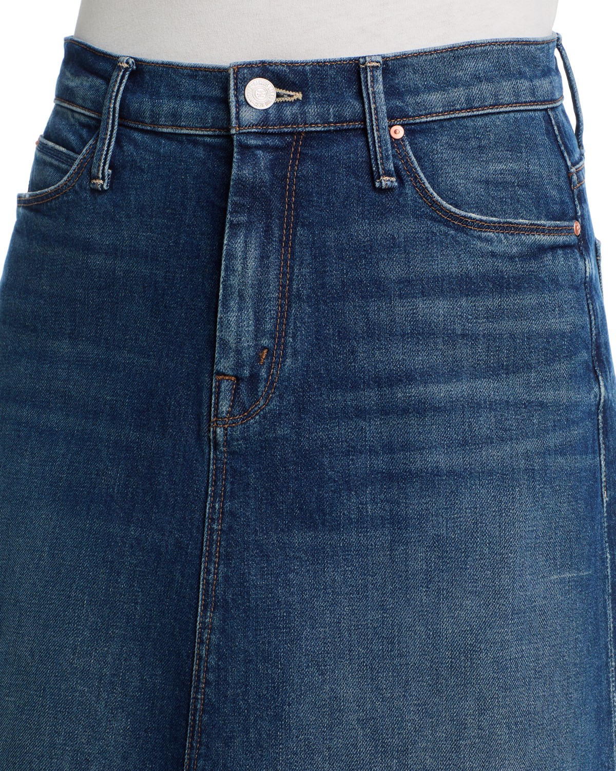 Denim Midi Skirt