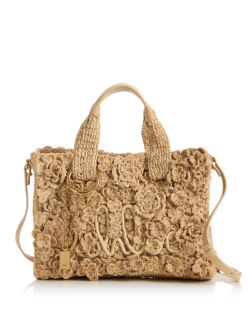 Chloe Summer Banana East West Embellished Small Tote