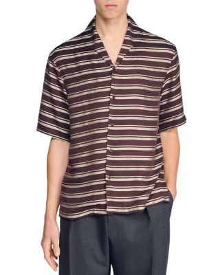Striped Boat Neck Shirt