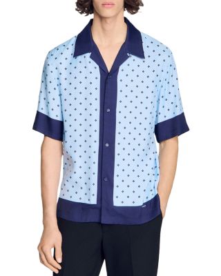  Micro Cross Motif Shirt