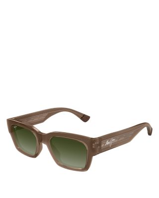 Kenui Rectangular Sunglasses, 53mm