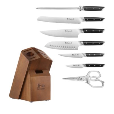 AKKA Series 8 Piece Knife Set & Block