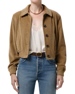 Lola Eve Cropped Bomber Jacket