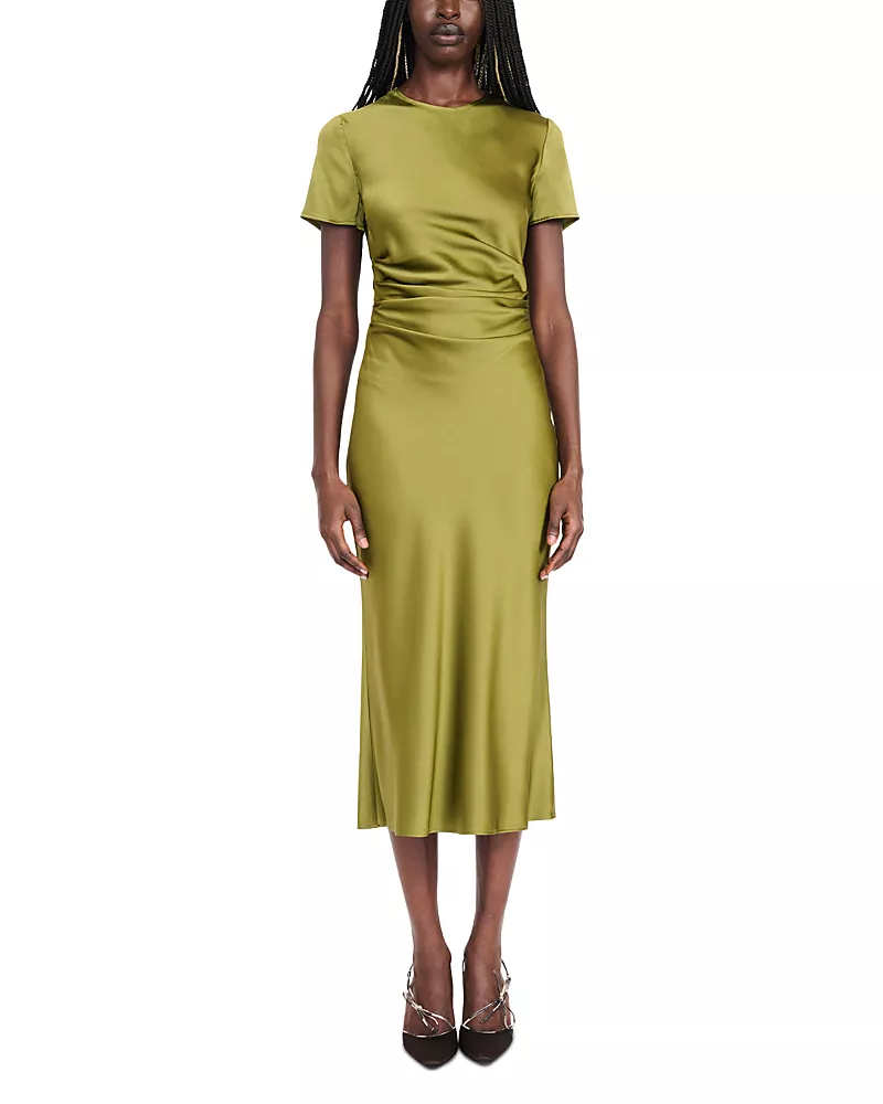 Staud Marcel Silk Blend Dress
