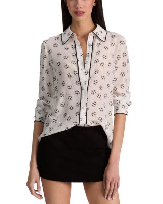 Willa Soccer Print Top
