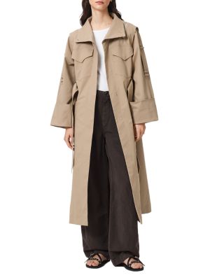 Clayton Stand Collar Trench Coat