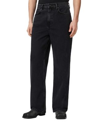 Lenny Jeans in Washed Black