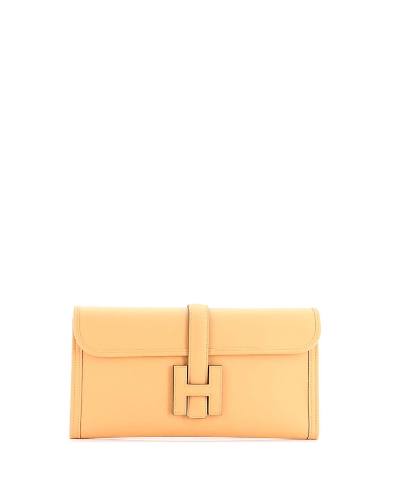 Pre-Owned HERMES 29 Jige Elan Clutch Swift