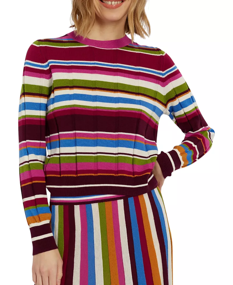 Chinti & Parker Women's Merino Stripe Sweater