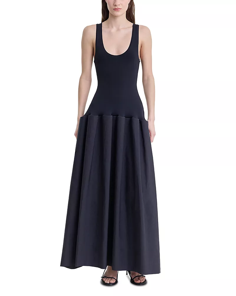 Fforme Marina Flared Volume Tank Dress