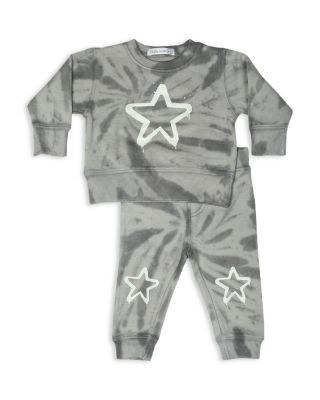 Boys' Tie Dyed Star French Terry Top & Pants Set - Little Kid
