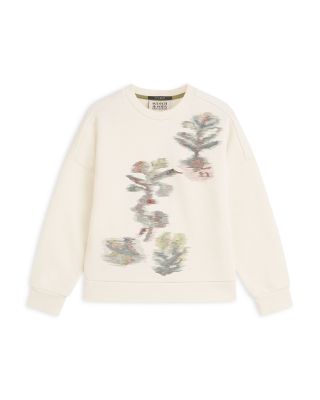 Girls' Embroidered Sweatshirt - Little Kid, Big Kid
