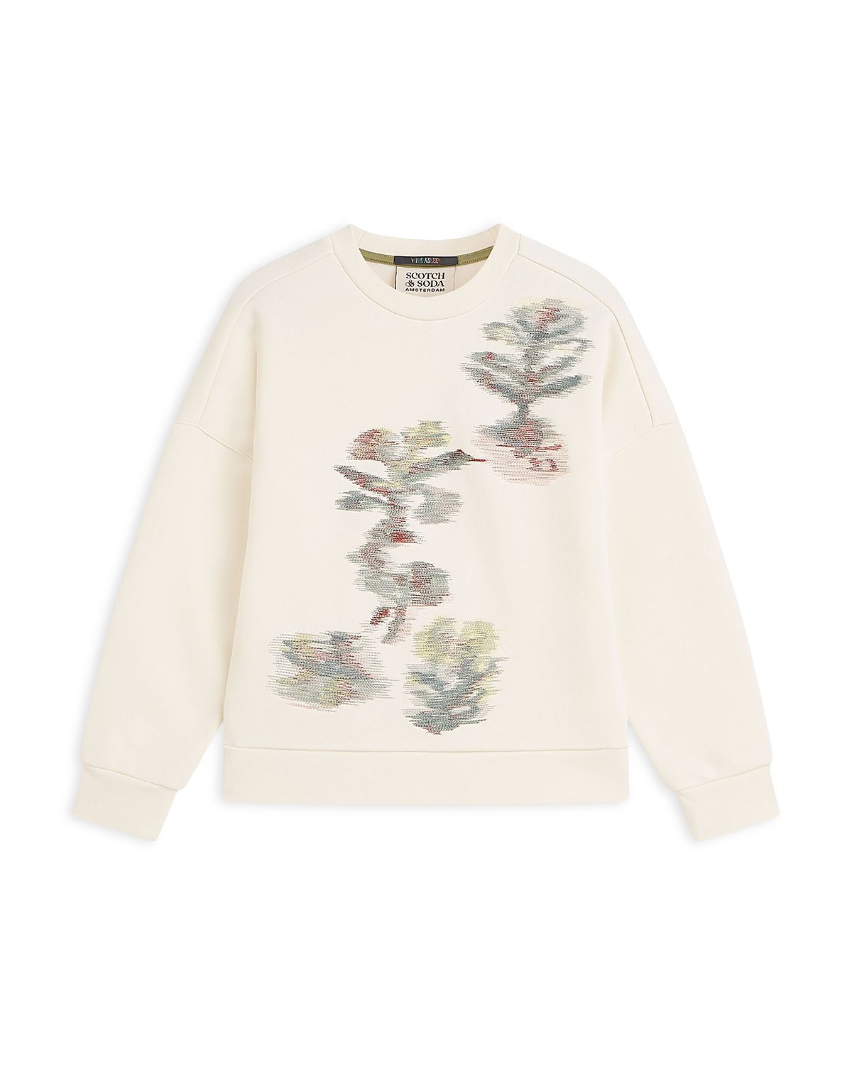 Scotch & Soda Girls' Embroidered Sweatshirt - Little Kid, Big Kid