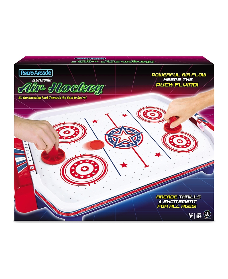Ambassador Games Retro Arcade Electronic Air Hockey Tabletop Game, Ages 6+