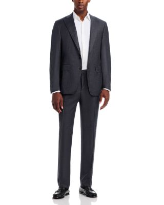 Capri Impeccabile Super 130's Wool Ticweave Slim Fit Suit
