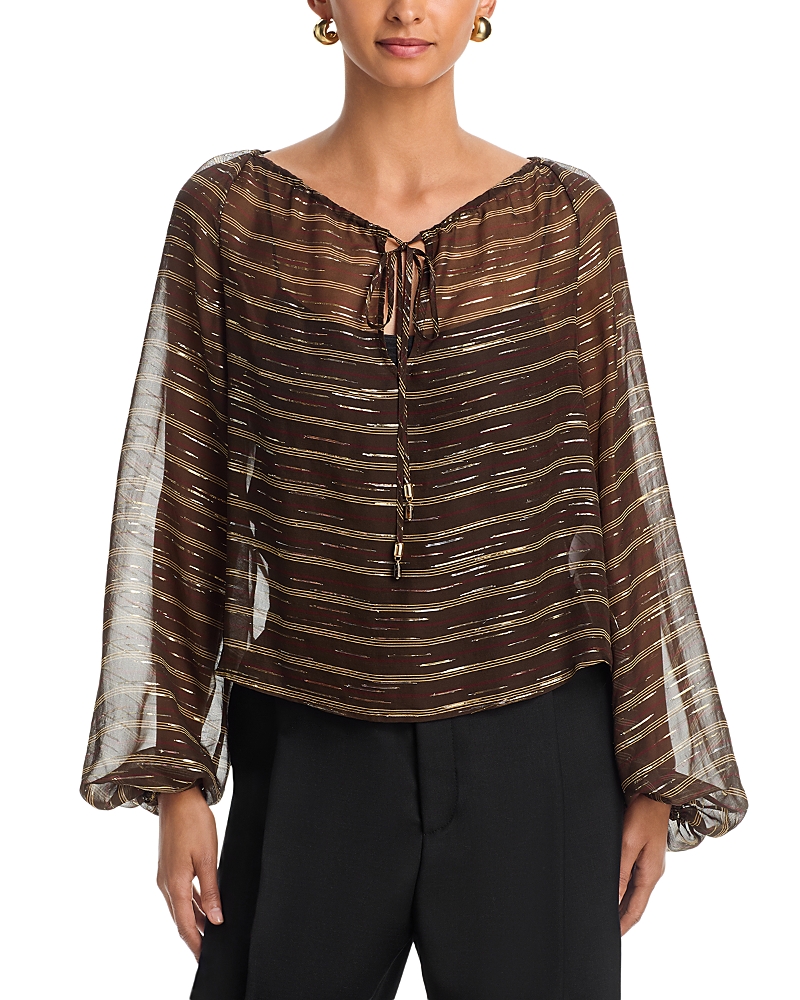 Frame The Balloon Blouse