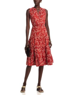 Sleeveless Tiered Midi Dress - thumbnail 2