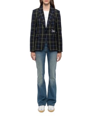 Vavy Tailleur Tartan Blazer