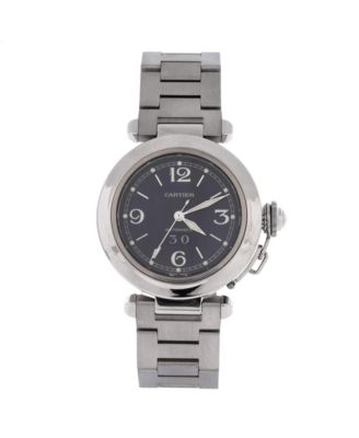 Pasha C Big Date Automatic Watch in Stainless Steel 35mm