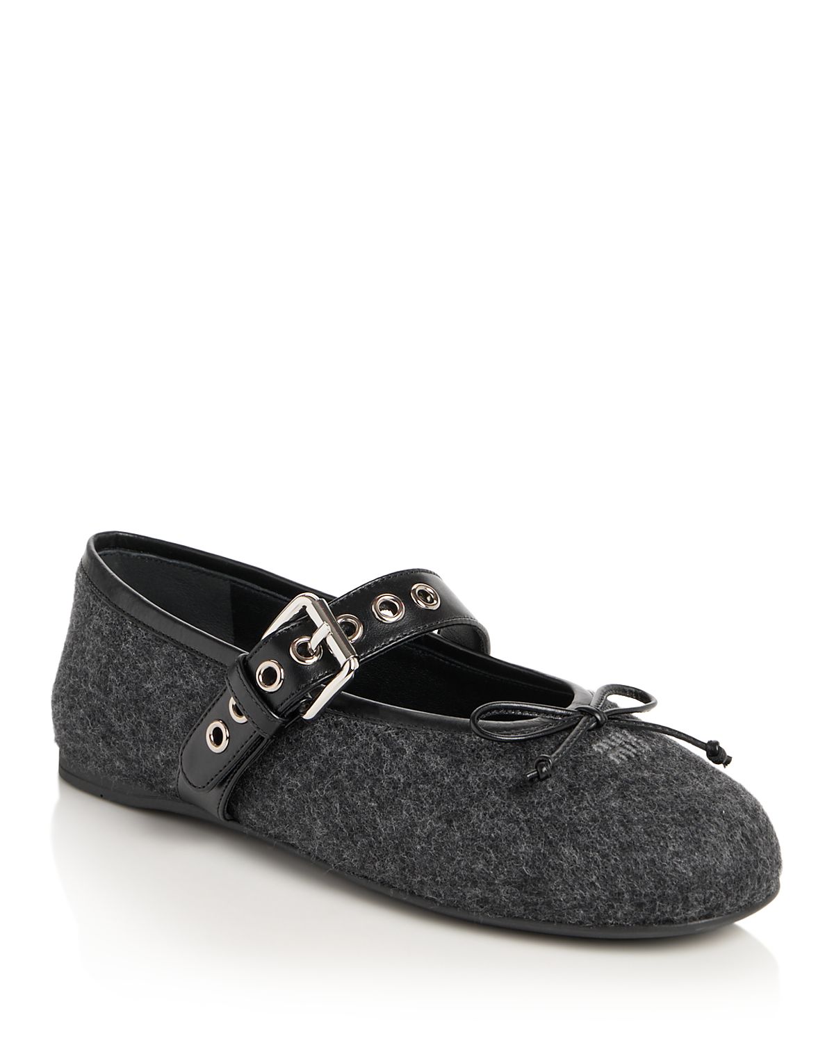 Miu Miu Women's Mary Jane Ballerina Flats