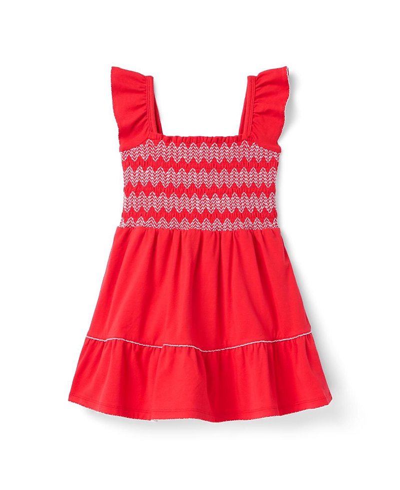 Janie and Jack Girls' Smocked Top Dress - Baby, Little Kid, Big Kid