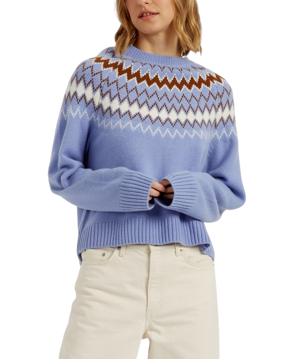 Chinti & Parker Women's Wool-Cashmere Fair Isle Sweater