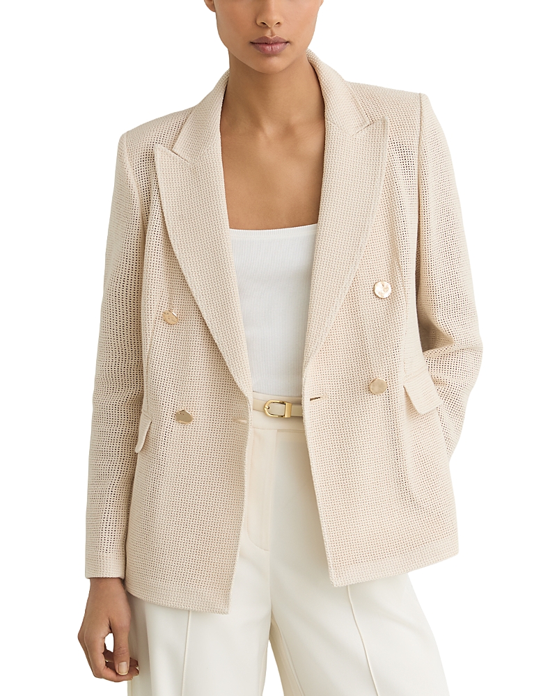 Reiss Petite Fiore Double Breasted Blazer