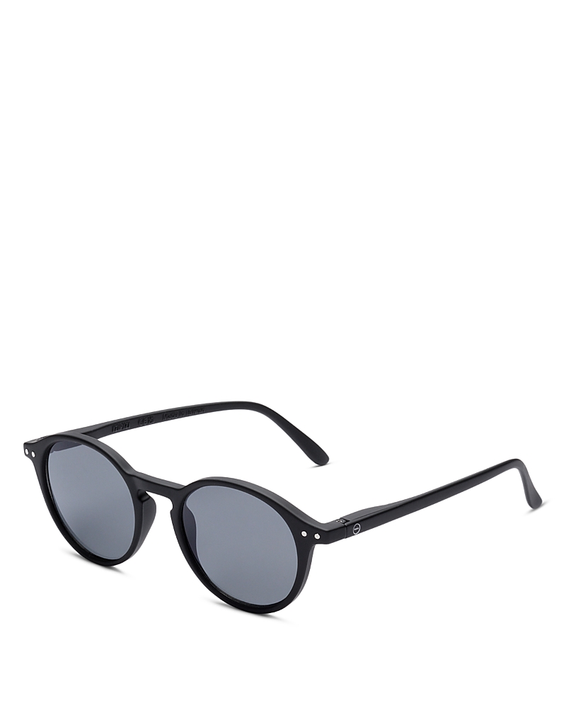 Izipizi Round Reading #d Sunglasses, 48mm In Black